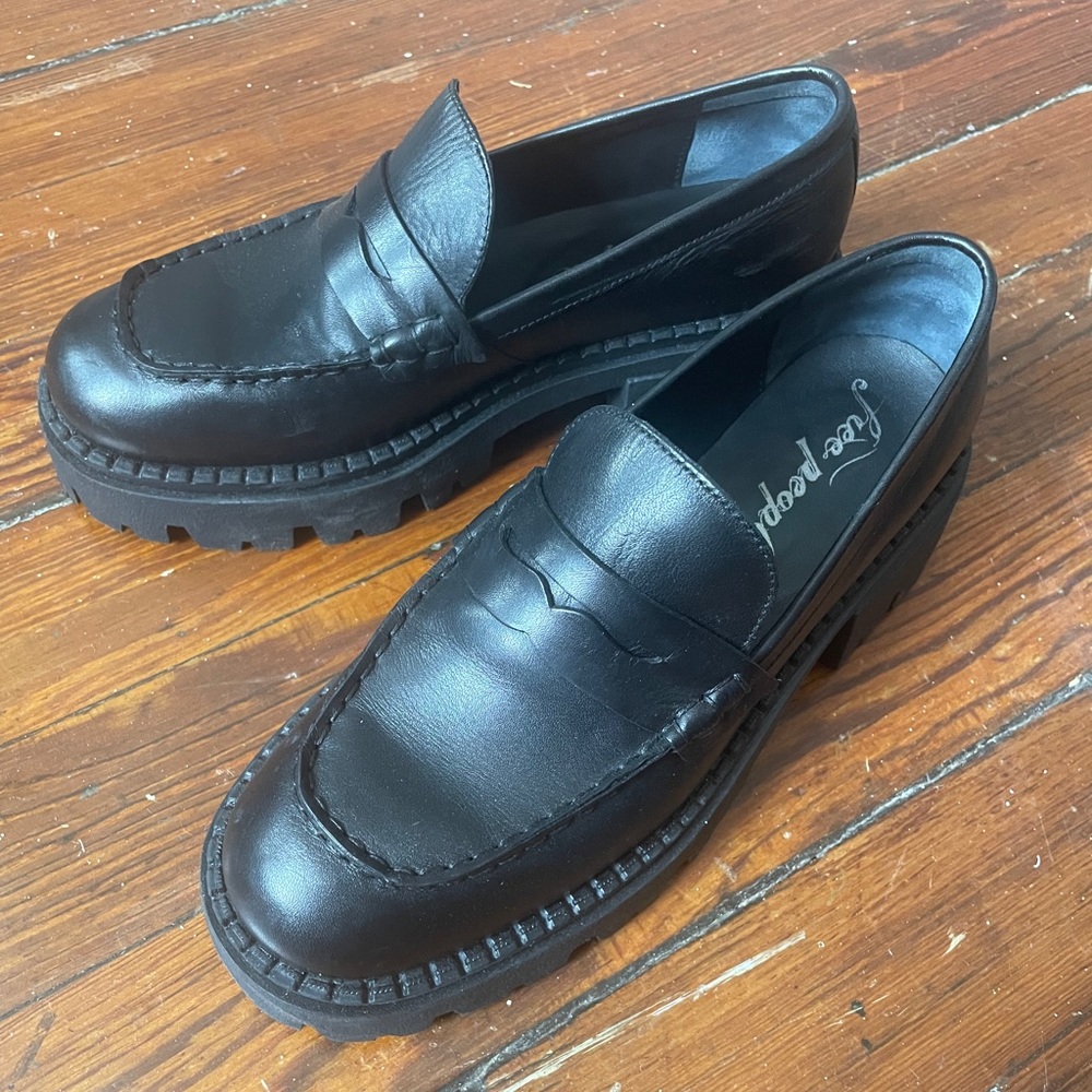 Free People Decker Penny Loafers